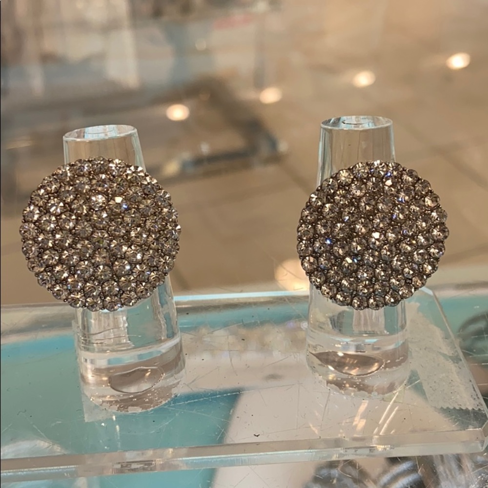 Rhinestone Circle Ring